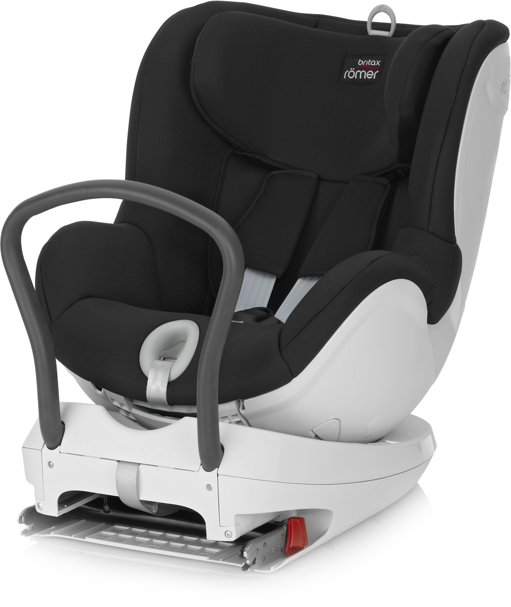 Romer Автокресло Dualfix Cosmos Black до 18 кг2000022819 Romer Автокресло Dualfix Cosmos Black до 18 кг2000022819Автокресло Romer Dualfix группы 0-1 предназначено для детей весом до 18 кг (от рождения до 4 лет). Автокресло сочетает в себе самые передовые технологии безопасности и привлекательный дизайн. Кресло поворачивается на 360°, что дает максимальный комфорт при посадке ребенка и выбор ориентации по ходу движения / против хода без переустановки кресла.Главная особенность автокресла Dualfix - поворот на 360°. Это позволяет повернуть автокресло вокруг свой оси именно туда, куда вам необходимо. Повернуть кресло в сторону двери, для комфортной посадки малыша, и без переустановки, перевернуть его против хода движения до возраста примерно в 1 год. А когда ребенок подрастет, вы можете менять направление установки даже во время поездки. Достаточно один раз установить автокресло в автомобиль, а потом вращать его вокруг своей оси в нужную сторону. Первоначально кресло используется в положение лицом против направления движения при весе ребенка до 9 кг, затем вы можете или оставить ребенка лицом против направления движения или повернуть его лицом по направлению движения. Благодаря такой гибкости кресло подходит для новорожденных и для детей старшего возраста. Кресло оснащено всеми устройствами обеспечения безопасности, которые вы привыкли видеть у BRITAX&ROMER, например, креплением ISOFIX и 5-точечным ремнем безопасности. Неважно, сколько лет вашему ребенку и каков его рост - вы можете быть уверены, что он будет в безопасности. Отличительные особенности: Система ремней безопасности с пятиточечным креплением, регулируемая однократным натяжением, равномерно распределяет силу удара, также позволяет отрегулировать ремни по размеру вашего ребенка и защищает ребенка в кресле независимо от направления удара. Выбор положения: лицом против направления движения или по направлению движения (для ребенка весом от 9 до 18 кг). Вращение сиденья на 360° облегчает поворот кресла по направлению движения или против направления движения без необходимости снятия кресла, благодаря ему можно посадить ребенка в кресло сбоку. Система ISOFIX обеспечивает быструю и надежную установку кресел в автомобиле. Наклон в различные положения обеспечивает вашему ребенку удобное положение для сна, которое вы можете отрегулировать, не тревожа ребенка. Вставка для новорожденных обеспечивает дополнительный комфорт и поддержку для малыша. Регулируемый по высоте подголовник и ремни легко настраиваются одной рукой, что позволяют креслу расти вместе с ребенком. Глубокие мягкие боковины обеспечивают вашему ребенку оптимальную защиту при боковом ударе на всем сиденье. Накладки на ремни безопасности ограничивают движение ребенка вперед и поглощают силу удара. Индикаторы установки подтверждают правильность установки кресла. Быстросъемный моющийся чехол избавляет от необходимости снимать ремни, чтобы почистить чехол, что обеспечивает постоянную правильную регулировку ремней. Накладка на ремни безопасности для обеспечения комфорта ребенка. Чехол с мягкой обивкой обеспечивает удобство вашему ребенку в кресле.