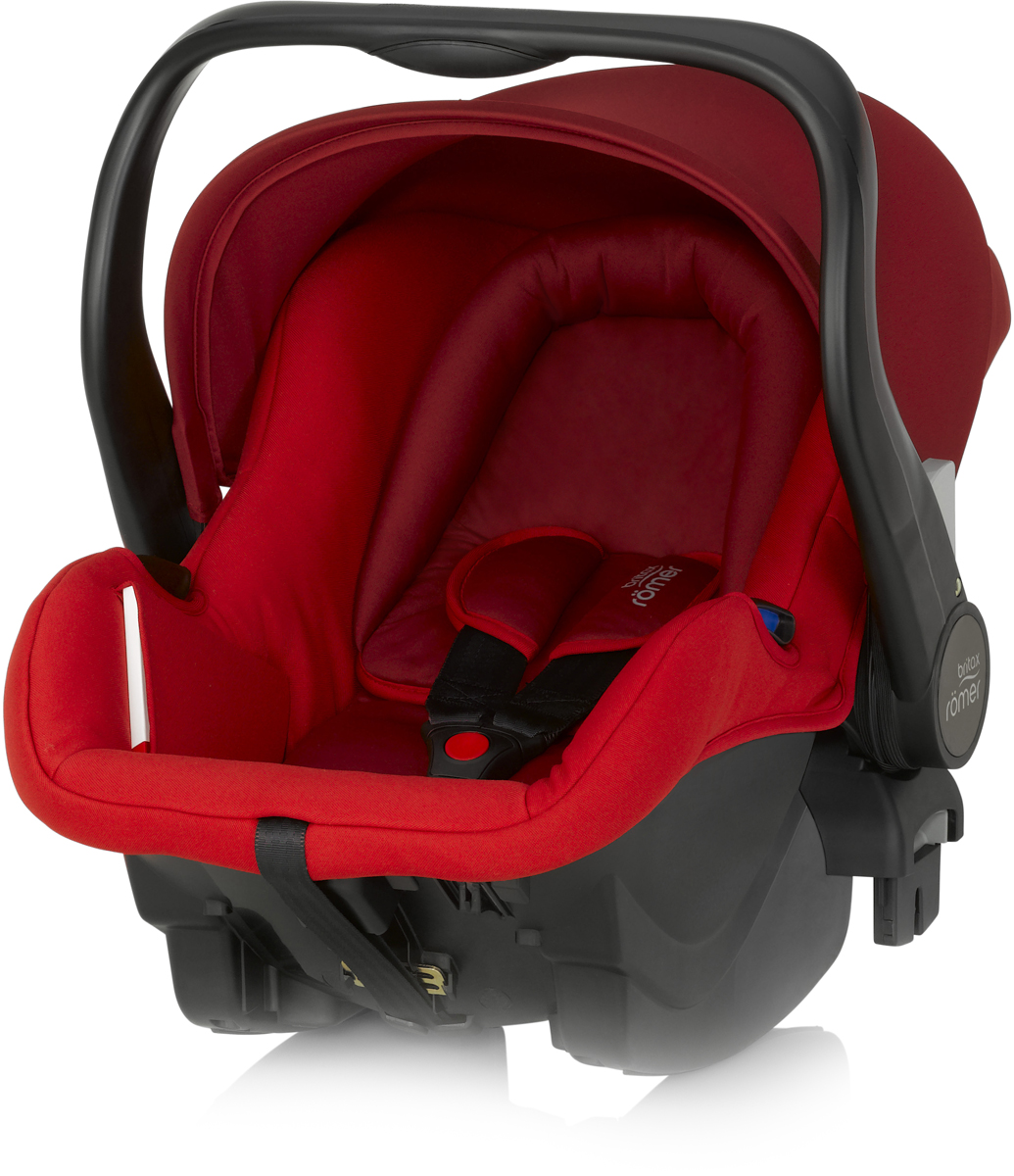 Romer Автокресло Primo Flame Red до 13 кг2000023038 Romer Автокресло Primo Flame Red до 13 кг2000023038Автокресло Romer Primo группы 0+ предназначено для детей весом до 13 кг (от рождения до 12 месяцев). Автокресло было разработано для родителей, которые ценят комфорт ребенка, простоту в обращении и удобство установки в любом автомобиле. Удобная ручка для переноса, регулируемый капюшон, встроенные адаптеры для коляски, оснащенной системой CLICK & GO, вставка для новорожденных из двух частей, легкость и простота установки в автомобиле - идеальное сочетание для создания Travel System - собственной системы путешествий. Автокресло Romer Primo создано, чтобы приносить только положительные эмоции.Особенности:Внутренний 3-точечный ремень безопасности регулируется всего одним движением руки.Специальный вкладыш для новорожденных, состоящий из 2 частей (подголовника с мягкими бортиками и подушки под спину), обеспечивает комфорт и безопасность во время сна. При необходимости вынимается, увеличивая свободное пространство внутри автокресла.Совместимость с детскими колясками BRITAX, оснащенными механизмом CLICK & GO.Съемный капор для защиты от солнца и ветра с защитой от УФ-излучения 50+. Эргономичная ручка для переноски: для ношения и использования в авто; для укладывания ребенка; для надежной установки за пределами автомобиля.Быстросъемный моющийся чехол с мягкой подкладкой, не требующий расцепления ремня безопасности.Изогнутое основание для укачивания или кормления.Глубокие боковины с мягкой обивкой и плечевые накладки на внутренних ремнях для еще большего комфорта ребенка.Быстрая и простая установка с помощью 3-точечного ремня безопасности автомобиля или специальной базы PRIMO.