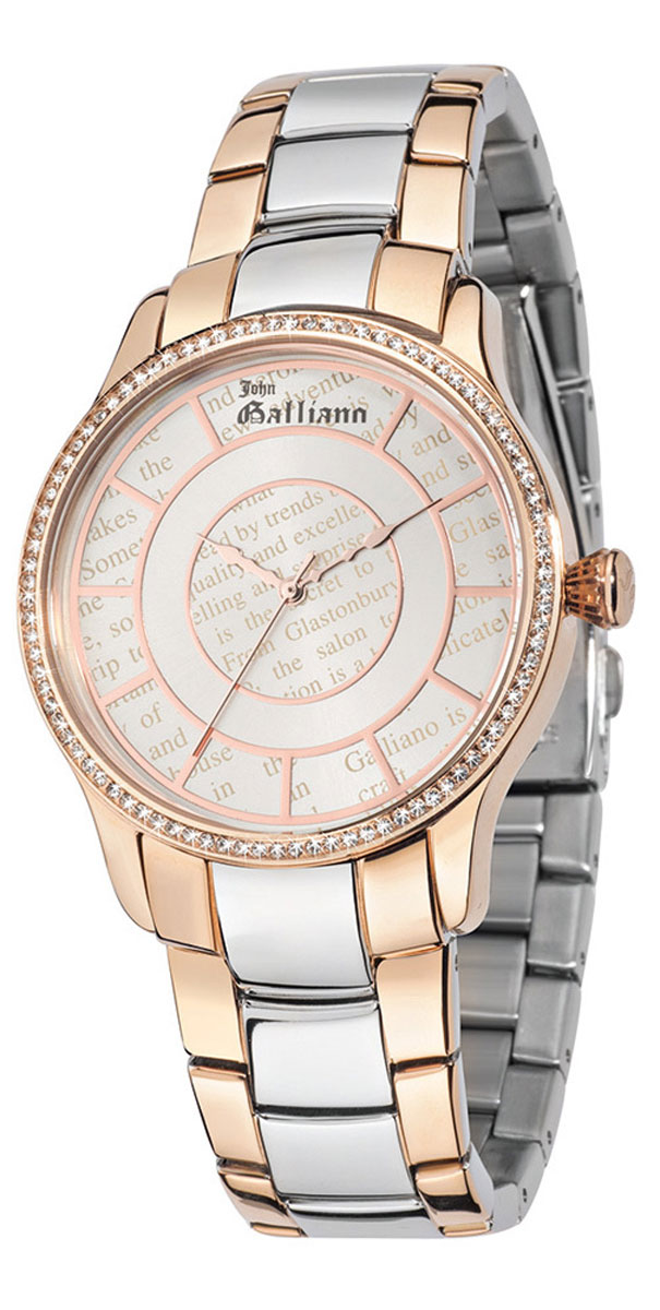 Часы наручные женские Galliano Metropolis, цвет: серебристый. R2553121503