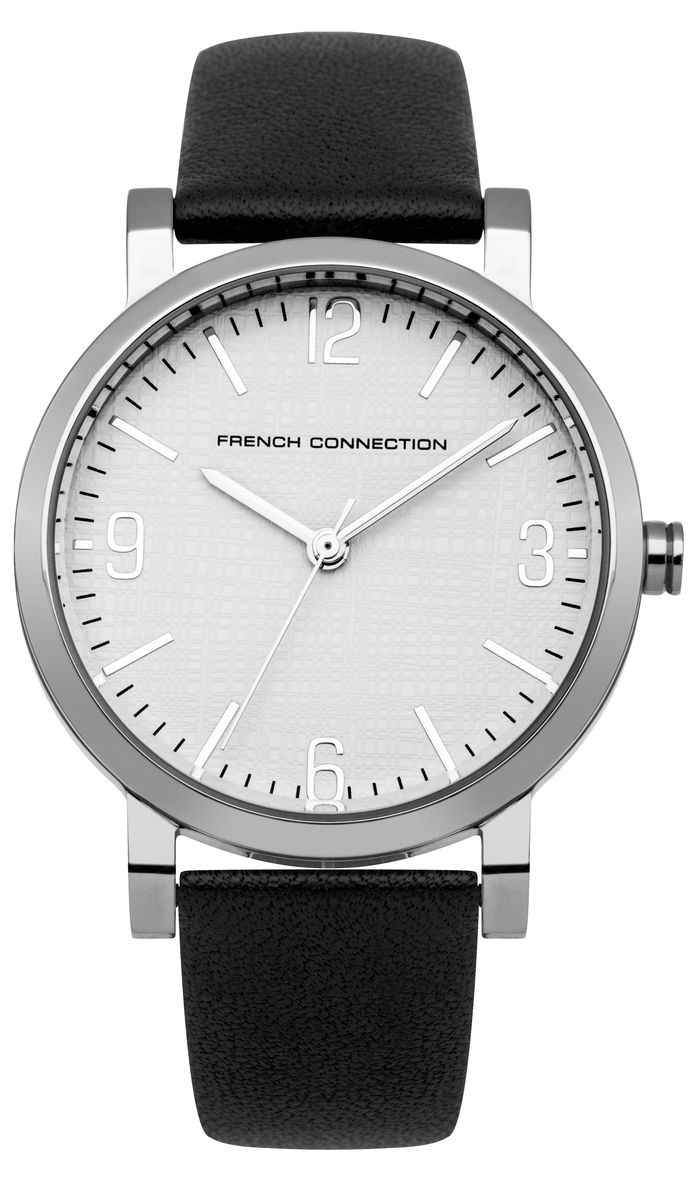 Часы наручные женские French Connection , цвет: стальной, черный. FC1249B