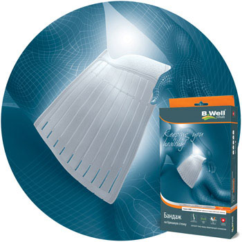 B.Well rehab Бандаж на брюшную стенку размер XXL (белый) W-42115102047 B.Well rehab Бандаж на брюшную стенку размер XXL (белый) W-42115102047Бандаж на брюшную стенку B.Well rehab W-421. Материал, эластичный в продольном направлении и жесткий в поперечном, обеспечивает поддерживающий эффект и предохраняет переднюю брюшную стенку от перерастяжения, улучшает тонус мышц. Гибкое ребро жесткости предупреждает скручивание бандажа при движении. Тонкий воздухопроницаемый гипоаллергенный материал позволяет носить бандаж под обычной одеждой. Специальный анатомический крой бандажа обеспечивает необходимое прилегание и улучшает силуэт. Медицинский эффект - улучшает тонус мышц передней брюшной стенки, обеспечивает поддерживающий эффект, позволяет осуществить раннюю мобилизацию (активизацию) пациента после операций,предохраняет переднюю брюшную стенку от перерастяжения. Показаниявосстановление после операций на брюшной полости и органах малого таза, профилактика образования грыж, профилактика ущемления вправимых грыж, опущение органов брюшной полости, реабилитация после пластических операций на передней брюшной стенке.