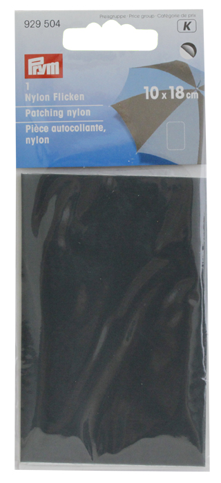 929504 Нейлоновая самоклеящаяся заплатка 18 x 10 см серый цв. Prym