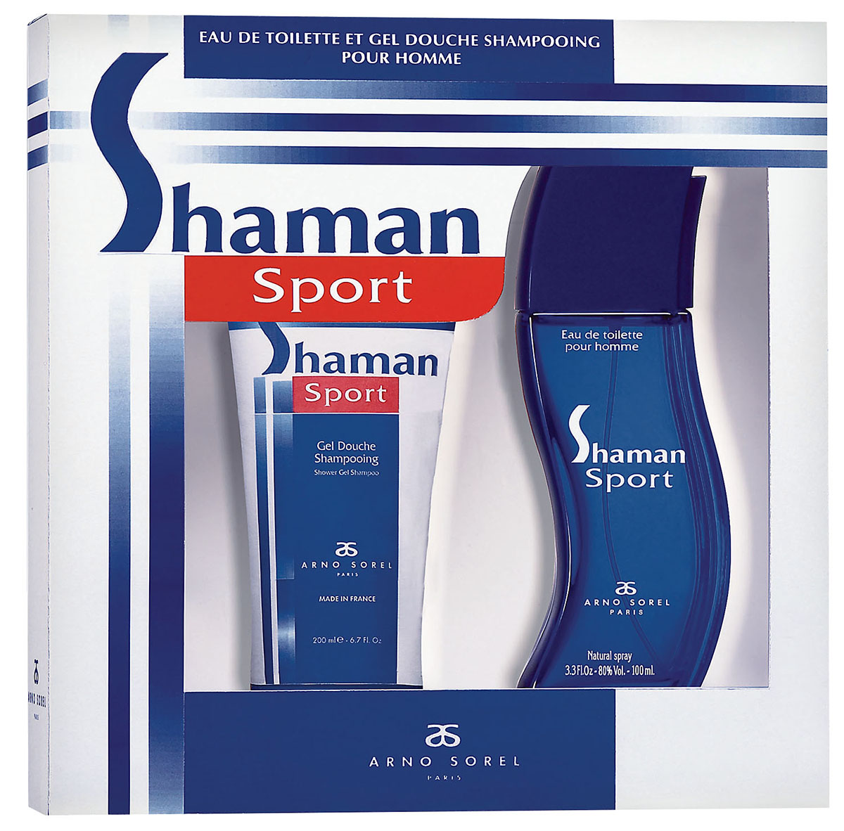 Corania Подарочный набор Shaman Sport Туалетная вода, 100 мл , гель для душа, 100 мл42453 Corania Подарочный набор Shaman Sport Туалетная вода, 100 мл , гель для душа, 100 мл42453Подарочный набор для мужчин : туалетная вода 100мл, парфюмированный гель-душ 100мл.