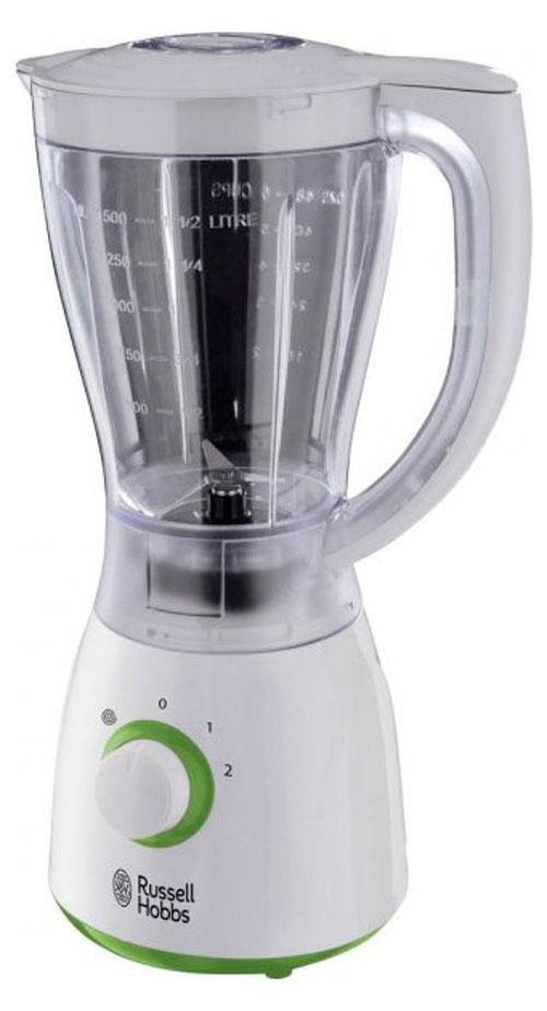 Russell Hobbs 22250-56 блендер22250-56 Russell Hobbs 22250-56 блендер22250-56Блендер с чашей избавит от беспорядка и хлопот, связанных со смешиванием ингредиентов для супов, смузи, детского питания и множества различных рецептов. Блендер с чашей Explore даже проще, чем вы можете представить, потому что все, что вам необходимо сделать - это просто провернуть диск, и работа сделана.2 скоростных режима работы и импульсный режим с интуитивно понятным управлением обеспечивают легкость эксплуатации, возможность смешивания множества разных продуктов быстро и однородно, в нужной консистенции. Вместительная чаша емкостью 1.5 литра с крышкой со съемным колпачком для добавления ингредиентов прямо в процессе смешивания.