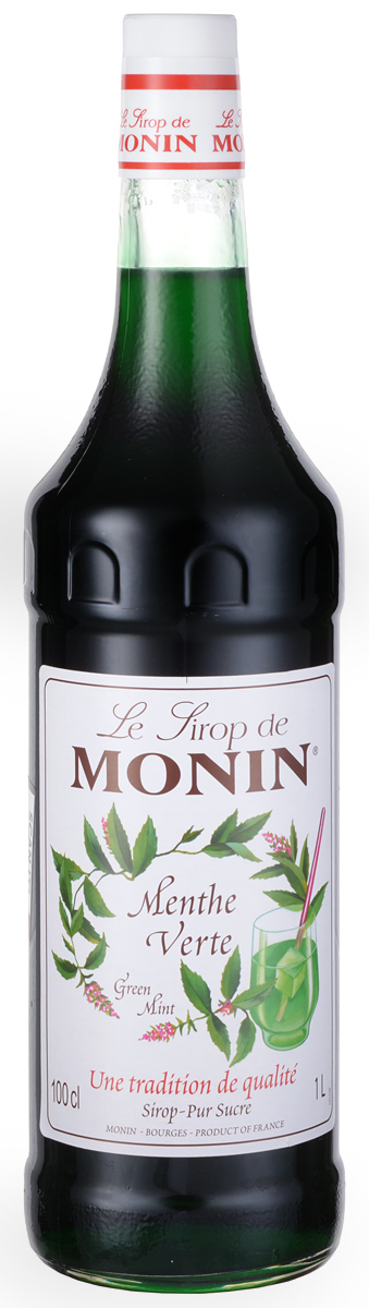 Monin Зеленая Мята сироп, 1 лSMONN0-000041 Monin Зеленая Мята сироп, 1 лSMONN0-000041Мята - ароматическое и приятное зеленое растение. Его охлаждающая свежесть делает мяту одним из самых ценных и используемых трав в кулинарии, а также в кондитерских изделиях. Сироп Monin Зеленая мята идеально подходит, чтобы дать прохладу мятного вкуса в некоторые напитки, особенно в сочетании с шоколадным вкусом.ВКУСИнтенсивный и острый запах мяты, очень освежающий мятный аромат дает вам свежие ощущения во рту.ПРИМЕНЕНИЕ Коктейли, газированные напитки, лимонады, фруктовые пунши, коктейли, чай. Сиропы Monin выпускает одноименная французская марка, которая известна как лидирующий производитель алкогольных и безалкогольных сиропов в мире. В 1912 году во французском городке Бурже девятнадцатилетний предприниматель Джордж Монин основал собственную компанию, которая специализировалась на производстве вин, ликеров и сиропов. Место для завода было выбрано не случайно: город Бурже находился в непосредственной близости от крупных сельскохозяйственных районов - главных поставщиков свежих ягод и фруктов.Производство сиропов стало ключевым направлением деятельности компании Monin только в 1945 году, когда пост главы предприятия занял потомок основателя - Пол Монин. Именно под его руководством ассортимент марки пополнился разнообразными сиропами из натуральных ингредиентов, которые молниеносно заслужили блестящую репутацию в кругу поклонников кофейных напитков и коктейлей. По сей день высокое качество остается базовым принципом деятельности французской марки. Сиропы Монин создаются исключительно из натуральных ингредиентов по уникальным технологиям, позволяющим сохранять в готовом продукте все полезные свойства природного сырья. Эксперты всего мира сходятся во мнении, что сиропы Monin - это законодатели мод в миксологии. Ассортимент французской марки на сегодняшний день является самым широким и насчитывает полторы сотни уникальных вкусовых решений. В каталоге компании можно найти как классические вкусы для кофейных напитков (шоколадный, ванильный, ореховый и другие сиропы), так и весьма экзотические варианты (сиропы со вкусом кокоса, зеленой мяты, тирамису, блю курасао, аниса, грейпфрута, пина колады и т. д.).