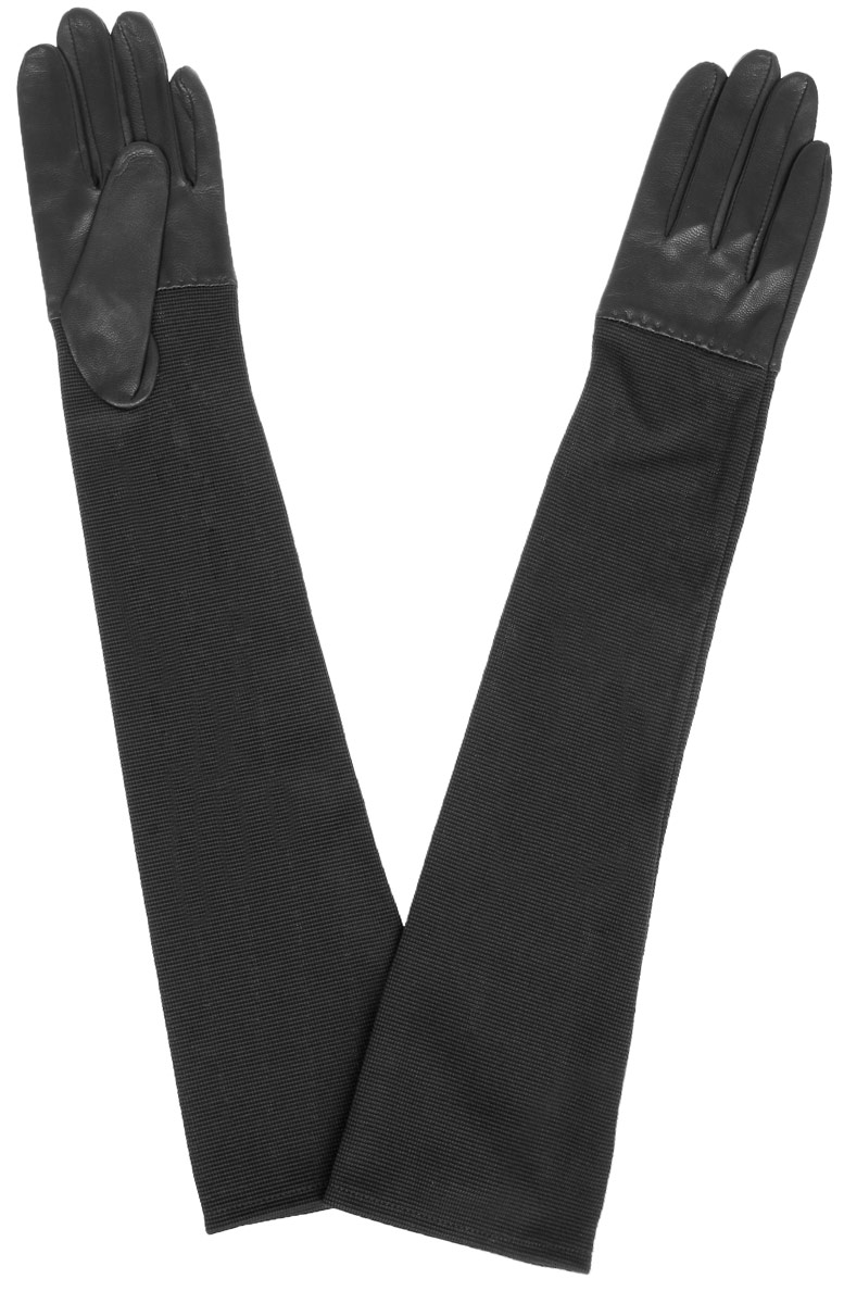 Перчатки женские Eleganzza, цвет: черный. IS01015. Размер 8