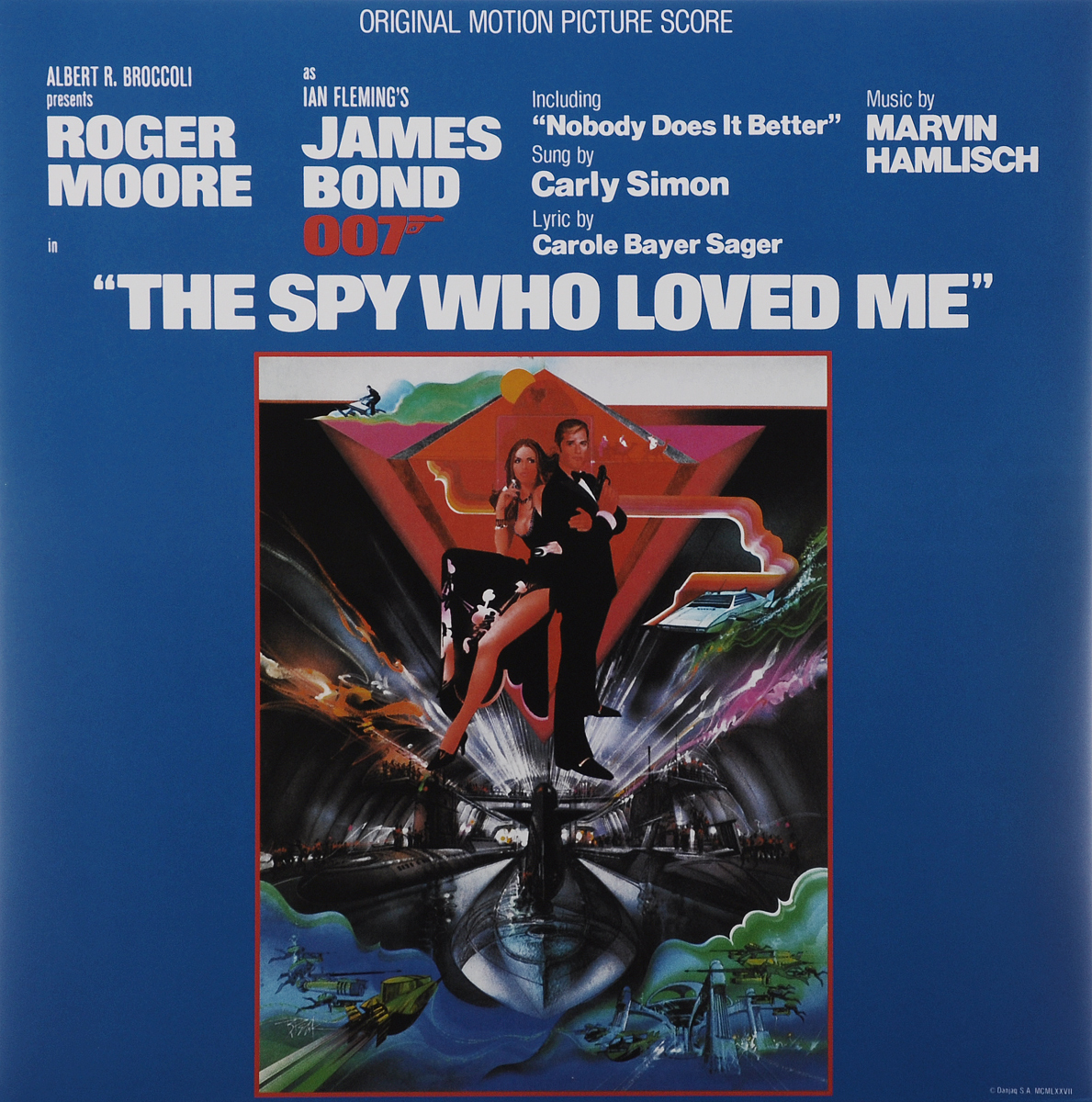The Spy Who Loved Me. Original Motion Picture Score (LP)