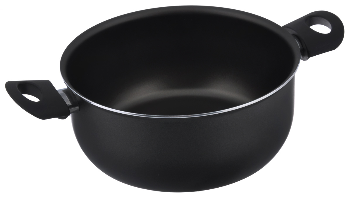 Кастрюля Tvs Basilico, цвет: черный. Диаметр 24 см82406242310301 Кастрюля Tvs Basilico, цвет: черный. Диаметр 24 см82406242310301Кастрюля TVS Basilico выполнена из алюминия с внешним покрытием черного цвета и обладает превосходной теплопроводностью. Толстое дно обеспечивает равномерное прогревание по всей поверхности. Внутреннее антипригарное покрытие IperTEK.Эргономичные ручки, изготовленные из бакелита, не нагревается и не позволит обжечь руки. Кастрюля TVS Basilico изготовлена из экологичных материалов, что делает ее пригодной для приготовления пищи детям.Подходит для всех видов плит, кроме индукционных.Можно мыть в посудомоечной машине.Внутренний диаметр кастрюли (по верхнему краю): 24 см. Ширина кастрюли (с учетом ручек): 37 см. Высота стенки: 11 см. Толщина стенки: 3 мм. Толщина дна: 4 мм.