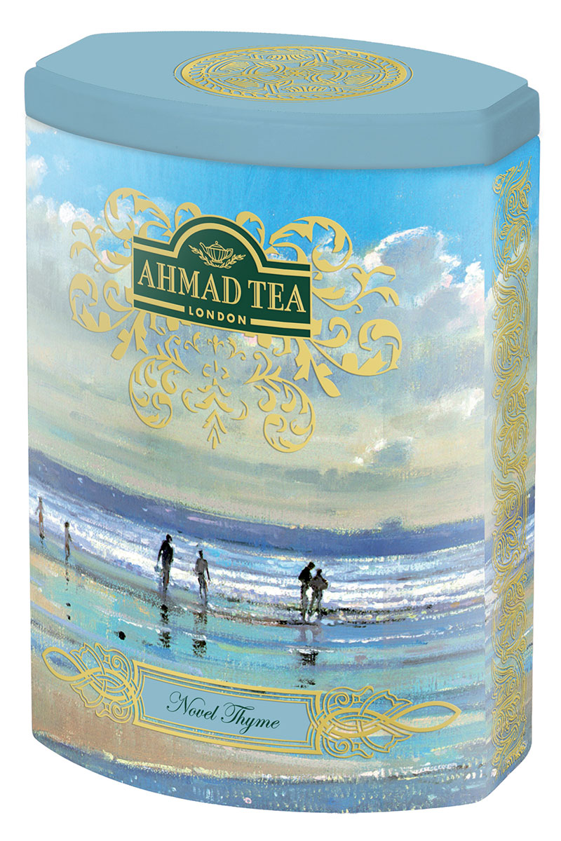 Ahmad Tea Novel Thyme зеленый листовой чай, 100 г (ж/б)1253 Ahmad Tea Novel Thyme зеленый листовой чай, 100 г (ж/б)1253ВНИМАНИЕ. Срок годности товара до августа 2018 г. Количество ограничено.Ароматный дикий чабрец и душистая спелая клубника в деликатном сочетании с лучшим листовым зеленым чаем из Китая напомнит о летних жарких днях. Зеленый чай Ahmad Tea Novel Thyme – подлинный эликсир долголетия, который укрепит иммунитет и зарядит энергией.