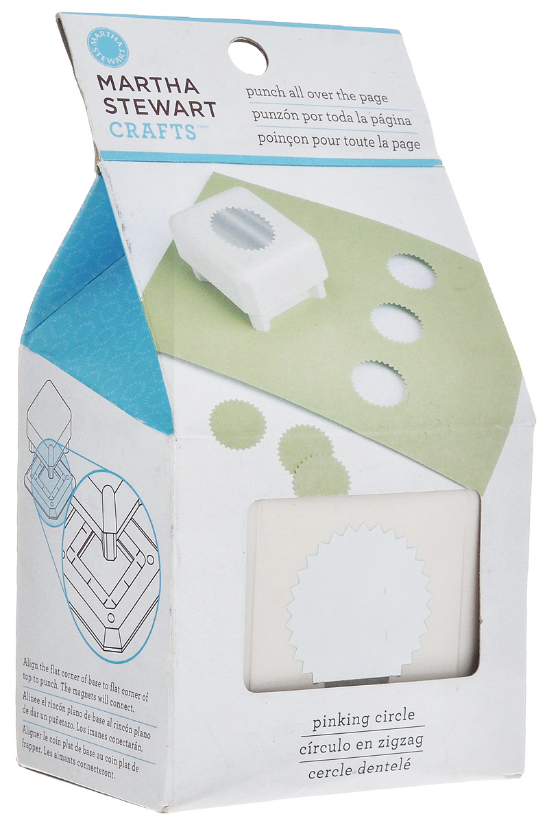 Фигурный дырокол для всей страницы Martha Stewart Гвоздика. EKS-42-90013EKS-42-90013 Фигурный дырокол для всей страницы Martha Stewart Гвоздика. EKS-42-90013EKS-42-90013Фигурный дырокол Гвоздика, вы можете использовать по всей странице, и даже в центре. Две мощные выравнивающие магнитные пластины цепко удержат ваш лист, просто положите бумагу между ними и надавите. Вырубка также с легкостью может быть использована в вашей скрап работе. Используется для создания оригинальных открыток, оформления подарков, в бумажном творчестве. Характеристики: Материал: пластик, металл. Общий размер дырокола: 8 см х 6 см х 8 см. Размер вырубаемой части: 4 см х 4 см. Плотность бумаги: 120-160 г/м2 (не более 2 листов одновременно).Рекомендуемый возраст: от 3 лет.