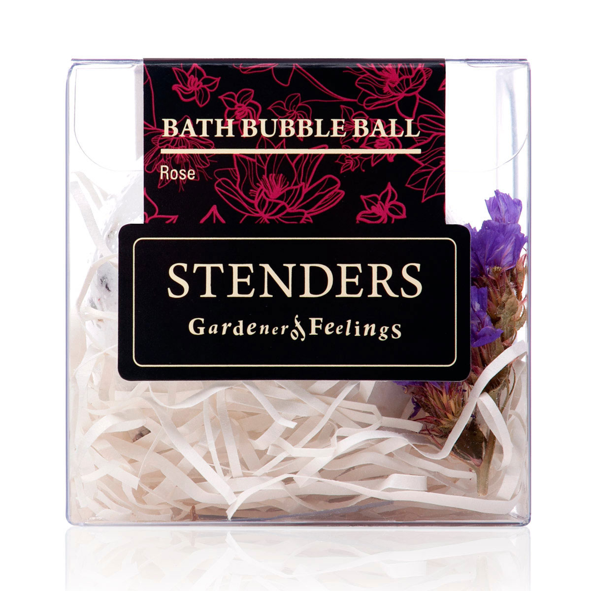 Stenders Бурлящий шар Розовый, 125 гSISBB06 Stenders Бурлящий шар Розовый, 125 гSISBB06Ваши любимые бурлящие шары, упакованные в красивую коробку - готовы удивлять и радовать. Этот изготовленный умелыми руками бурлящий шар для ванны наполнит помещение волнующим сердце королевским ароматом роз. Пока вы будете наслаждаться расслабленным отдыхом, о вашей коже позаботятся содержащиеся в шарике кристаллы соли и масло виноградных косточек. А в ванне распустятся изысканные лепестки розы, вдохновляя вас на романтические мгновения для двоих.Масло виноградных косточек особенно хорошо тем, что содержит ненасыщенные жирные кислоты в большой концентрации. Оно придаст жизненную силу вашей коже, тщательно увлажняя и смягчая ее. Кристаллы соли моря богаты ионами кальция, калия и натрия. Эти вещества очистят вашу кожу и укрепят ногти. Релаксирующая ванна с солью помогает регулировать уровень влаги в клетках, устраняя припухлость и снимая усталость.