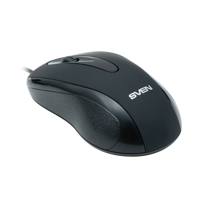 Sven RX-170 USB мышьSV-03200170UB Sven RX-170 USB мышьSV-03200170UBБлагодаря точному оптическому сенсору мышь Sven RX-170 стабильно работает на любых поверхностях. Дополнительное удобство в использовании обеспечивает прорезиненное нескользящее колесо прокрутки.Симметричный корпус модели выполнен из качественного пластика. Он удобно лежит в руке - пользоваться моделью будет одинаково комфортно как левшам, так и правшам.