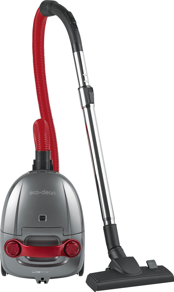 Clatronic BS 1292, Black Red пылесосBS 1292 anthrazit-rot Clatronic BS 1292, Black Red пылесосBS 1292 anthrazit-rotПылесос Clatronic BS 1292 имеет 4-слойный микрофильтр для максимально чистой и эффективной уборки вашего дома. Металлическая телескопическая труба регулируется в широких пределах, поэтому подойдет людям любого роста. Индикатор заполнения мешка подскажет вам, когда необходимо сменить пылесборник. Максимальный комфорт в использовании прибора также обеспечивается возможностью вертикального хранения, удобной ручкой для переноски, а также функцией автоматического сматывания шнура.