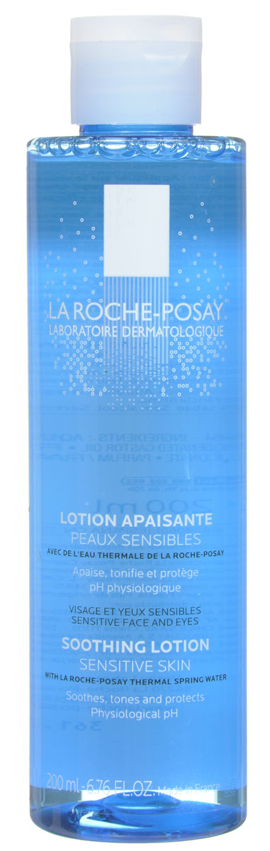 La Roche-Posay Тоник физиологический успокаивающий увлажняющий для всех типов кожи лица 