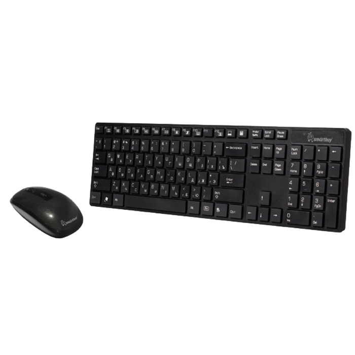 SmartBuy SBC-215318AG, Black клавиатура + мышь
