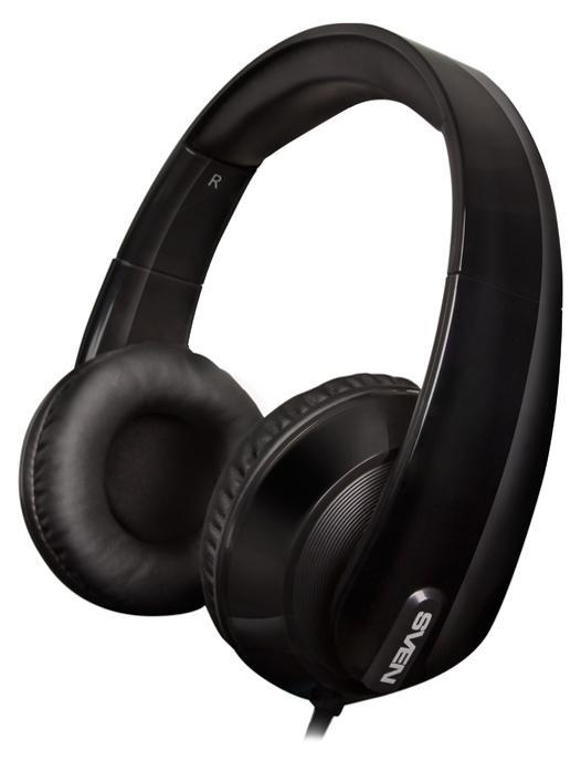Sven AP-945MV наушники с микрофономSV-0410945MVBK Sven AP-945MV наушники с микрофономSV-0410945MVBKКомпания SVEN представила гарнитуры с большими чашками для смартфонов и планшетов –SVEN AP-945MV. Передача аудиосигнала на гарнитуру осуществляется с помощью 3,5 мм разъема со специальной конструкцией (4 pin), разработанной целенаправленно для коммутации гарнитур со смартфонами и планшетами. Плоский кабель гарнитуры оснащен микрофоном и многофункциональной кнопкой для управления прослушиванием музыкальных треков и приема и завершения телефонных вызовов.Сегодня наши основные усилия сосредоточены на том, чтобы сделать эксклюзивные профессиональные решения частью повседневной жизни. В результате этих усилий на потребительском рынке появилась уникальная техника SVEN, произведенная с использованием профессиональных технологий и доступная по цене.Качество продукции SVEN определяется западными технологиями и соответствует самым высоким европейским стандартам.Компания SVEN дает своим клиентам все самое лучшее, день за днем делая профессиональные технологии доступными для всех.