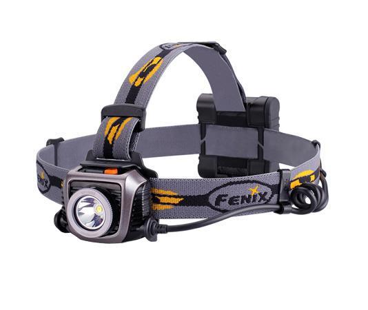 Фонарь налобный Fenix HP15 UE серыйHP15UE Фонарь налобный Fenix HP15 UE серыйHP15UEFenix HP15 UE - это налобный фонарь с отдельно вынесенным батарейным отсеком. Осветительное устройство ориентировано на туристов, спортсменов, велосипедистов, охотников, рыбаков. Благодаря сбалансированному распределению веса и возможности оставить руки пользователя свободными, использовать фонарь будет удобно как во время обычного отдыха за городом, так и в экстремальных экспедициях.За яркий свет в фонаре отвечает встроенный светодиод Cree XM-L2 (U2). Это долговечный полупроводниковый прибор производства американской компании Cree, который способен проработать не менее 50 000 ч. Максимальная яркость светового потока, которую может предложить фонарь Fenix HP15 UE, - 900 люмен. Именно таким характеристикам соответствует режим Burst. К этому режиму предусмотрен быстрый доступ из любого другого. Его можно активировать оранжевой кнопкой на головной части устройства даже тогда, когда фонарь выключен. Но проработает Burst всего 30 с и деактивируется, т.к. более длительное его использование ведет к перегреванию осветительного прибора.Для решения стандартных задач предусмотрены 4 обычных режима яркости: High - 400 люмен; Mid - 150 люмен; Low - 50 люмен; Eco - 10 люмен. Переключение между ними осуществляется при помощи той же кнопки, которая отвечает за включение/выключение фонаря. А нажатие на эту кнопку в течение 3 секунд приводит к активации мигающего режима SOS с яркостью света 50 люмен.Батарейный отсек Fenix HP15 UE - наружный и рассчитан на 4 щелочные батареи размера АА или же Ni-Mh аккумуляторы такого же формата. Смешивать эти два вида элементов питания запрещено, но от того, какие из них будут выбраны, зависит время работы осветительного устройства в разных режимах. Для щелочных батарей эти данные следующие:High - 3 ч, 10 мин; Mid - 8 ч; Low - 44 ч; Eco - 170 ч. Аккумуляторы лучше себя зарекомендовали при работе ярких режимов, но быстрее садятся при использовании экономного света:High - 3 ч, 30 мин; Mid - 10 ч; Low - 40 ч; Eco - 160 ч. В каждом из режимов задействован механизм стабилизации яркости светового потока. Корпус фонаря Fenix HP15 UE изготовлен из сплава алюминия, а также пластиковых деталей. Он тщательно герметизирован (стандарт ANSI IPX-6) и успешно противостоит механическим повреждениям. Особенности: мощный диод Cree XM-L2 (U2) свет яркостью до 900 люменвнешний отсек для элементов питаниясовместимость с аккумуляторами типа АА6 рабочих режимовфункция предотвращения случайного включениякорпус из алюминия и прочного вида пластикауровень герметичности корпуса IPX-6Гарантия: на каждый фонарь Fenix HP15 UE покупатель получает официальную гарантию качества от производителя сроком 5 лет с даты приобретения осветительного прибора. Состав материала: Авиационный алюминий, ударопрочный пластик