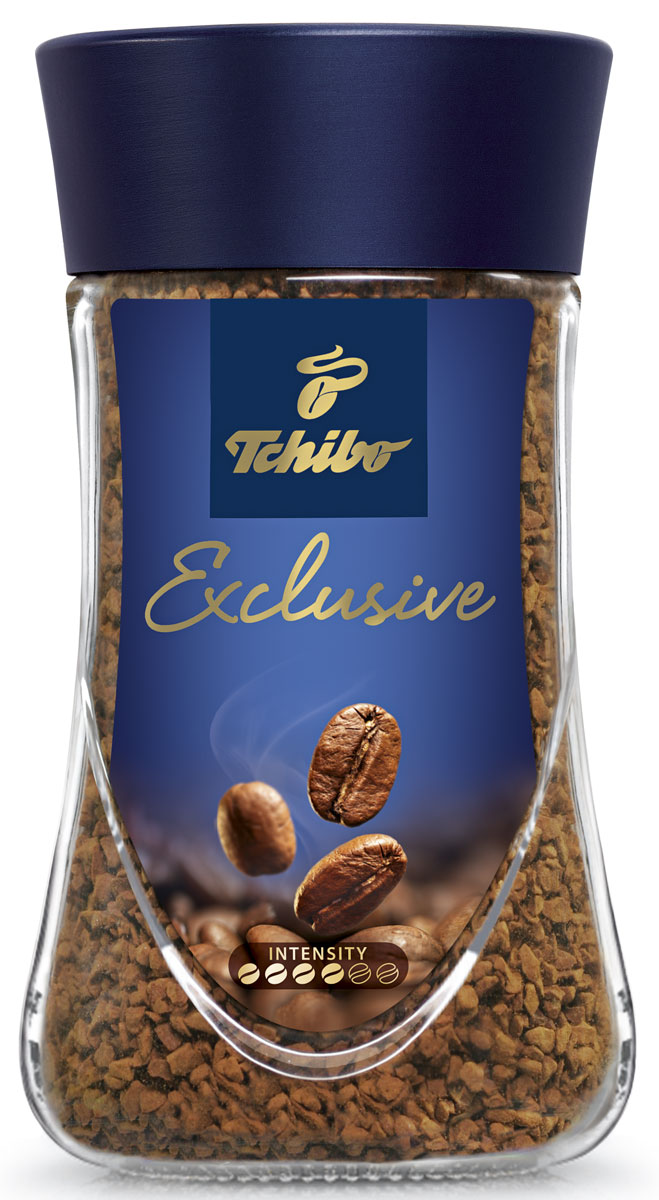 Tchibo Exclusive кофе растворимый, 95 г476698 Tchibo Exclusive кофе растворимый, 95 г476698Побалуйте себя и своих близких изысканным кофе Tchibo Exclusive. Его тонкий аромат и гармоничный вкус доставят вам непревзойденное удовольствие. Для создания этого купажа отбираются только лучшие зерна Арабики, которые дополняются зернами насыщенной Робусты.