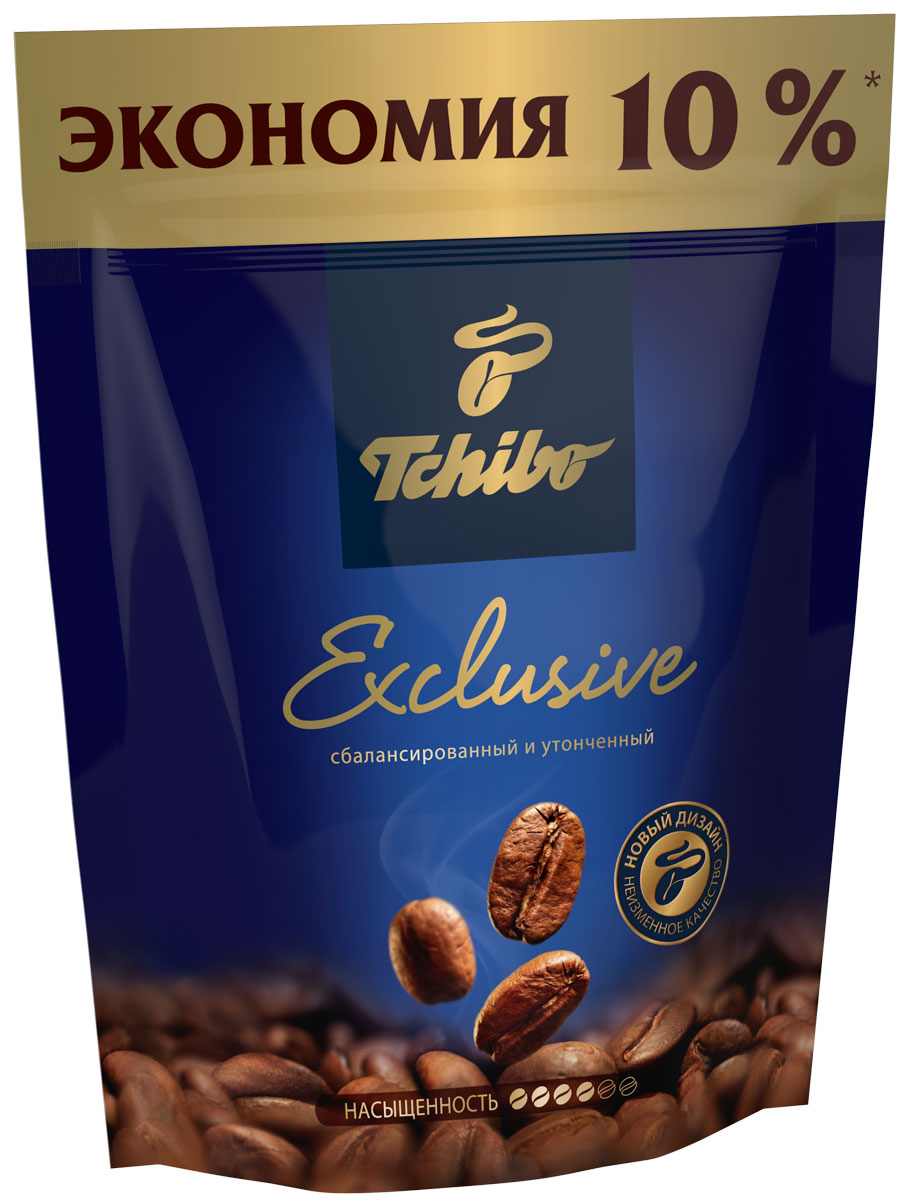 Tchibo Exclusive кофе растворимый, 75 г477150 Tchibo Exclusive кофе растворимый, 75 г477150Побалуйте себя и своих близких изысканным кофе Tchibo Exclusive. Его богатый аромат и насыщенный вкус доставят вам непревзойдённое удовольствие. Для создания этого исключительного купажа эксперты Tchibo отбирают только лучшие зерна Арабики и дополняют их зернами насыщенной Робусты.