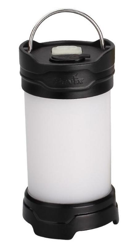 Фонарь кемпинговый Fenix CL25R черныйCL25RB Фонарь кемпинговый Fenix CL25R черныйCL25RBФонарь Fenix CL25R предназначен для освещения территории кемпинга. Поэтому он производит мягкий, не ослепляющий свет, который свободно распространяется сразу во все стороны от фонаря. Максимально возможная яркости - 350 люмен. В таком режиме освещается пространство диаметром 25 м. Однако для того, чтобы пользователи могли подобрать оптимальный вариант освещения, Fenix CL25R работает еще в трех режимах освещения белым светом - с яркостью 200 люмен, 50 люмен и 0.8 люмен. Последний режим называется Moonlight и подходит для подсвечивания внутреннего пространства палатки. В дополнение к перечисленным режимам, Fenix CL25R может предложить еще два, в работе которых задействованы светодиоды красного цвета. Яркость освещения в каждом из них составляет 1,5 люмена. Первый режим дает постоянный красный свет и также подходит в качестве внутреннего освещения палатки, а второй - мигающий и предназначенный для подачи сигналов.Время работы фонаря до замены элемента питания зависит как от яркости, с которой он светит, так и от выбора батареи. Производители определили время работы в каждом режиме, используя качественные литиевые батарейки и фирменный аккумулятор 18650 Fenix емкостью 2300 мАч. Были получены такие результаты:Turbo: CR123A - 2 ч 5 мин, 18650 - 2 ч 15 мин; High: CR123A - 4 ч 10 мин, 18650 - 5 ч; Mid: CR123A - 18 ч 50 мин, 18650 - 23 ч 45 мин; Low: CR123A - 500 ч, 18650 - 600 ч; Red: CR123A - 42 ч, 18650 - 44 ч. Для мигающего режима замеры работоспособности не производились, поскольку время работы в нем существенно превышает остальные результаты.О том, что заряд достиг критически низкой отметки, предупредит индикатор фонаря. В этом случае необходимо заменить батарею либо подключить фонарь с аккумулятором к зарядке через порт micro-USB.Для того, чтобы использовать фонарь Fenix CL25R было максимально удобно, производители снабдили его несколькими вариантами крепления. Прежде всего, его можно поставить на стол, камень или другую поверхность. Также данный фонарь легко подвешивается на веревку, ветку, крючок при помощи встроенного металлического кольца. А в дне корпуса располагается магнит, который помогает надежно прикрепить фонарь к любому металлическому предмету.Также отметим, что модель Fenix CL25R предназначена для всесезонного использования. Фонарь без ограничений работает под дождем, а его корпус изготовлен таким образом, чтобы элементы питания были защищены от воздействия низких температур. Особенности: максимальная яркость составляет 165 люмен; фонарь способен работать в шести режимах освещения; аккумулятор фонаря можно заряжать через портmicro-USB; совместим с батареями стандартов 18650, CR123A; фонарь защищен от воды и пыли по стандарту IPX-6; простая система управления представлена всего одной кнопкой; расстояние, на которое распространяется свет фонаря в каждом направлении, составляет 12,5 м; на нижней поверхности корпуса предусмотрено крепление на штатив; дизайн и материалы корпуса способствуют защите аккумулятора от холода; встроенный индикатор низкого уровня заряда. Гарантия: Для модели фонаря Fenix CL25R компания-производитель предлагает гарантию расширенного срока действия - на 5 лет после приобретения.