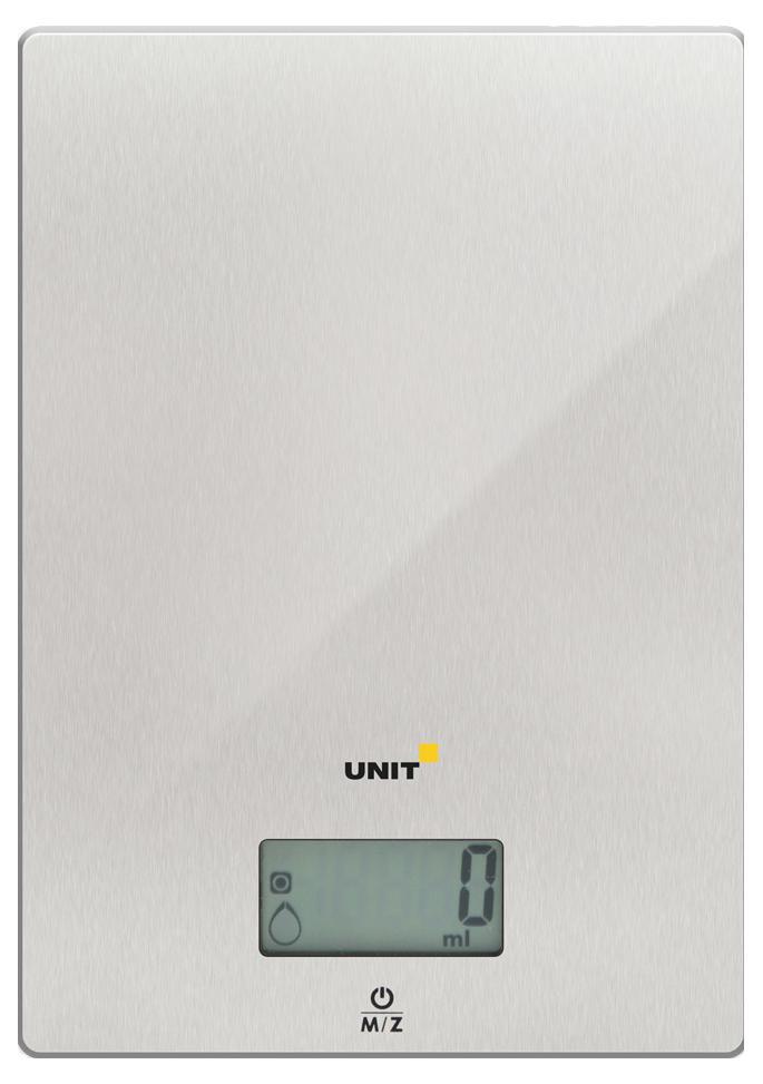 Unit UBS-2152, Steel весы кухонные