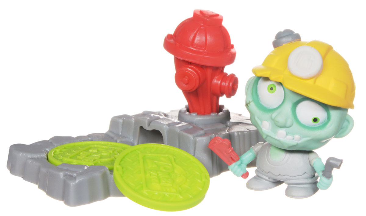 Zombie Zity Игровой набор Ловушка для зомби Стенли Дриппс и Пожарный гигант