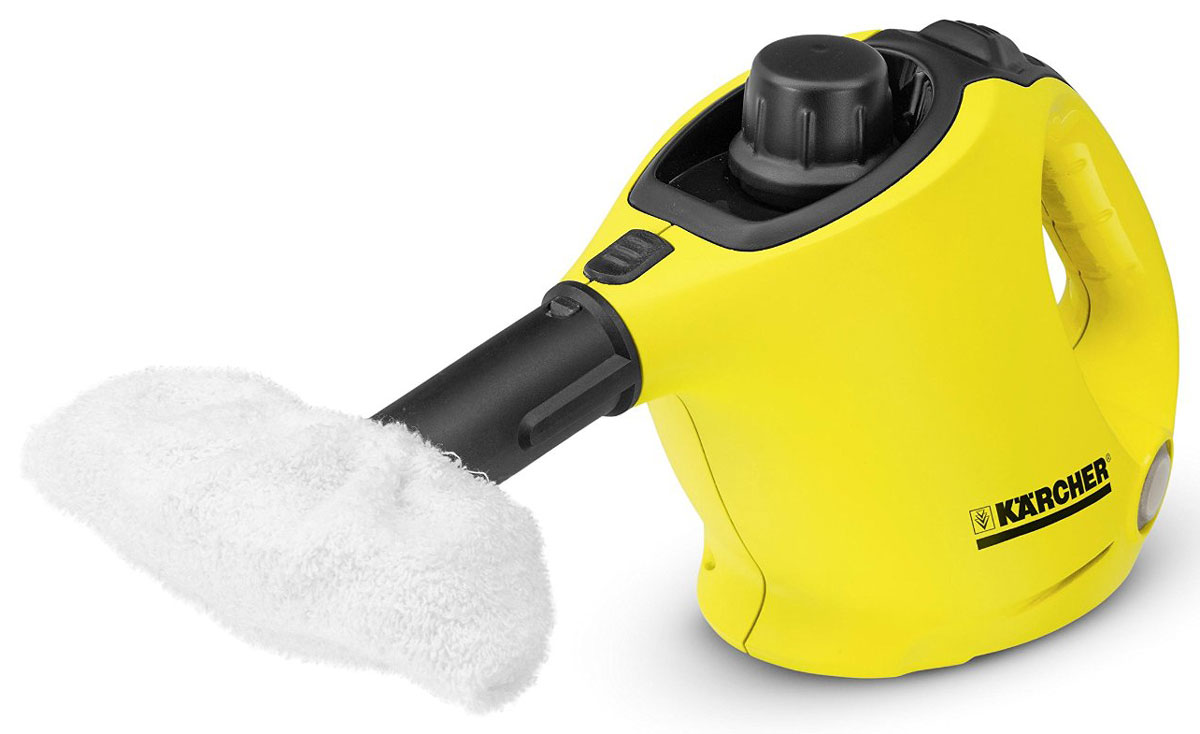 Karcher 15162600 SC 1 пароочиститель15162600 Karcher 15162600 SC 1 пароочиститель15162600Ручной компактный пароочиститель Karcher SC 1 моет без чистящих средств и идеален для использования дома. Убирает различные поверхности и убивает 99,99% микроорганизмов на твердых покрытиях. Благодаря своим компактным размерам пароочиститель Karcher SC 1 будет идеален для быстрой уборки по дому. Удаляет загрязнения на кухне и в ванной - краны, душевые кабины, налет на различных поверхностях. Пароочиститель легко хранить т.к он компактен и не занимает много места.Время нагрева воды 3 мин Предохранительный клапан