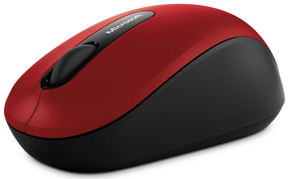 Мышь Microsoft Bluetooth Mobile Mouse 3600, Red беспроводная