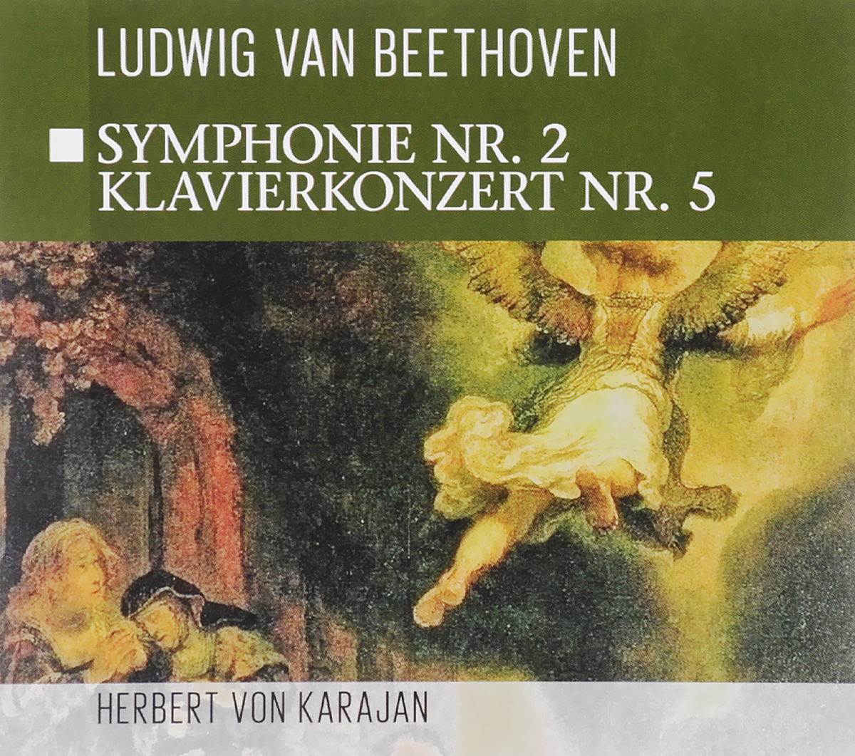 Herbert Von Karajan. Ludwig Van Beethoven. Symphonie Nr. 2 / Klavierkonzer Nr. 5