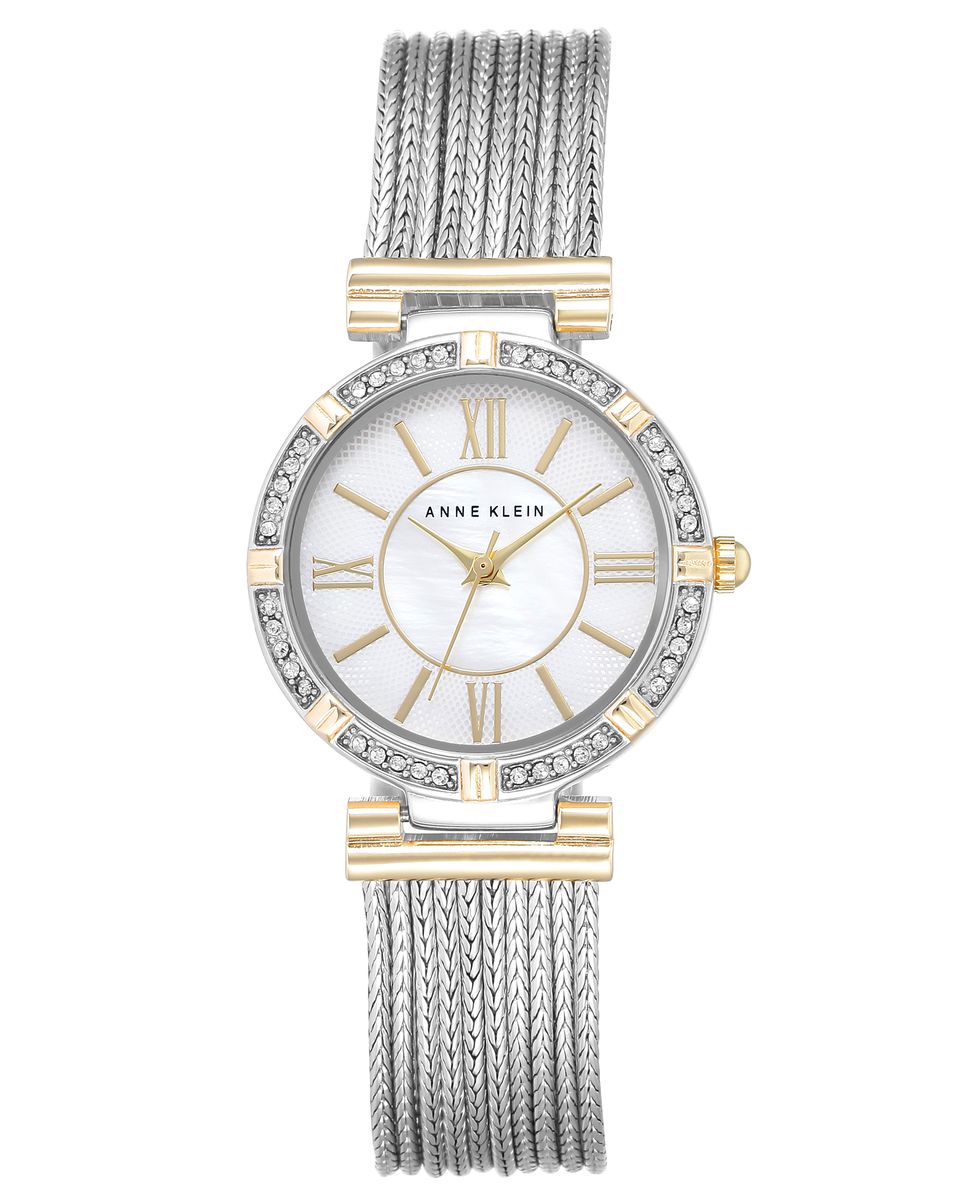 Наручные часы женские Anne Klein, цвет: серый, белый. 2145 MPTT