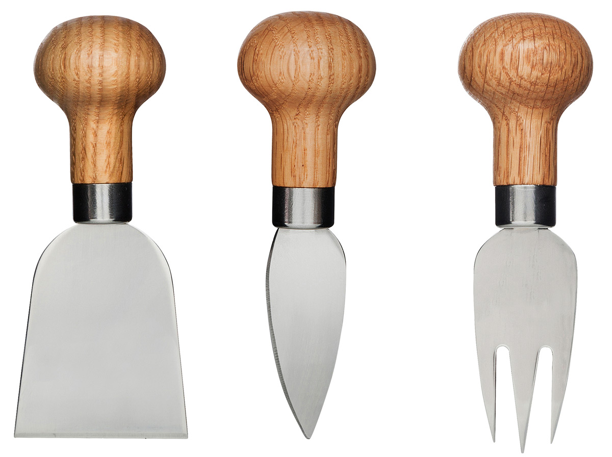 Набор для сервировки сыра Sagaform Oval Oak, 3 шт5017198 Набор для сервировки сыра Sagaform Oval Oak, 3 шт5017198Расставьте акценты на праздничном столе, используя разработки мастеров Sagaform!Набор для сервировки сыра серии Oval Oak поможет вам удивить гостей. Он состоит из трех слайсеров с дубовой ручкой, что удобно в ходе использования.Набор предложен в красивой подарочной коробке с окошком, а потому вы можете приобрести его для друзей или родных. Высокое качество, оригинальное исполнение и безопасные материалы - вот основа, благодаря которой презент станет самым лучшим!