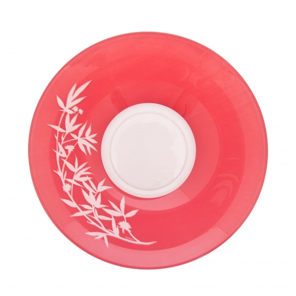 Салатник Luminarc Darjeeling, цвет: прозрачный, розовый, диаметр 27 смH3572 Салатник Luminarc Darjeeling, цвет: прозрачный, розовый, диаметр 27 смH3572Салатник Luminarc Darjeeling выполнен из ударопрочного стекла. Яркий дизайн придется по вкусу и ценителям классики, и тем, кто предпочитает утонченность и изысканность. Салатник Luminarc Darjeeling идеально подойдет для сервировки стола и станет отличным подарком к любому празднику.Диаметр салатника(по верхнему краю): 27 см.Диаметр дна: 11,5 см.Высота салатника: 8,5 см.