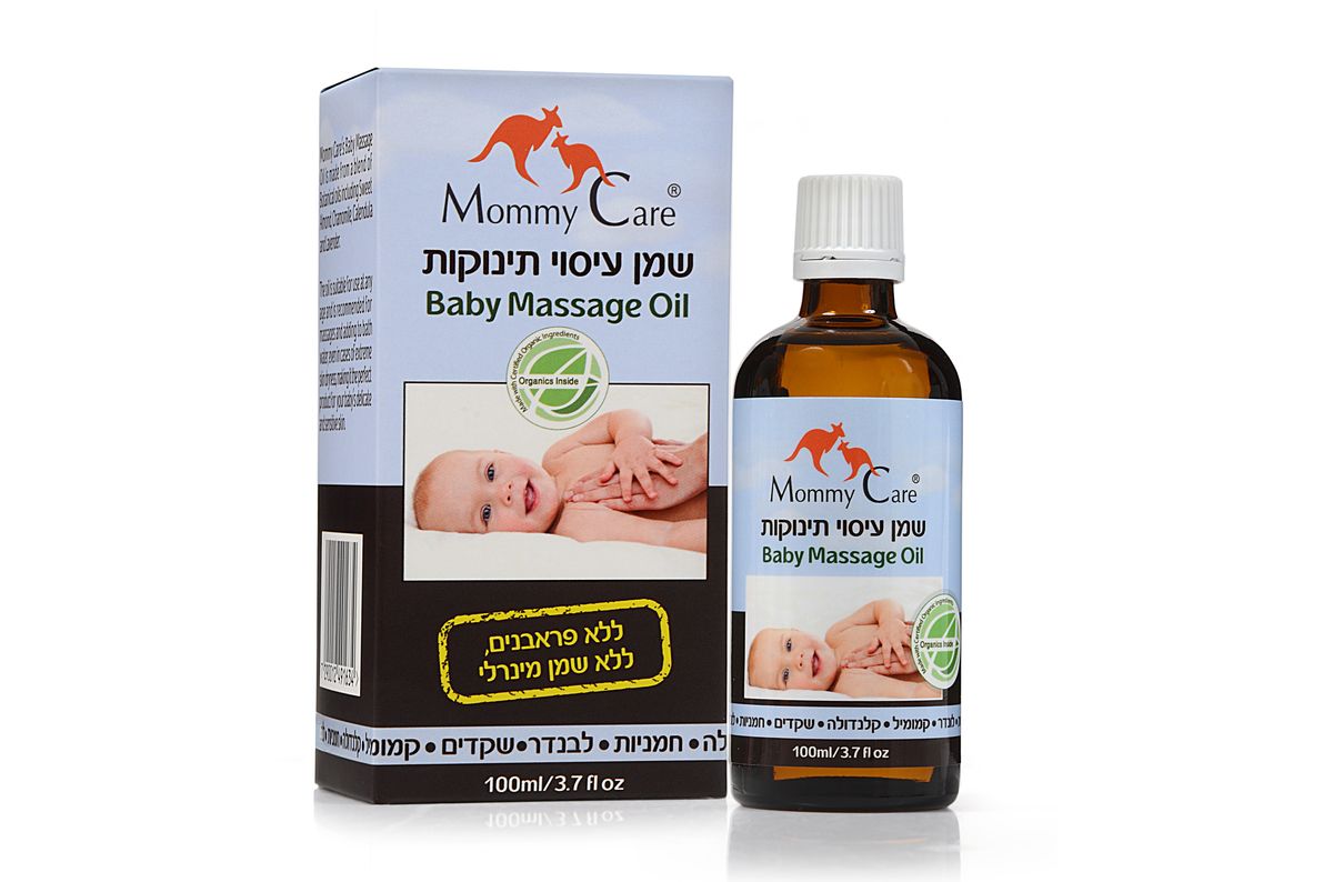 Mommy Care Органическое массажное масло детское 100 мл1634 Mommy Care Органическое массажное масло детское 100 мл1634Смесь натуральных масел сладкого миндаля и ростков пшеницы идеально питают и ухаживают за нежной кожей младенца. Календула успокаивает кожу и препятствует появлению раздражений и сыпи, а лаванда и ромашка дарят спокойствие и способствуют крепкому здоровому сну после массажа. Регулярный массаж малыша помогает сформировать связь с ребенком на физическом уровне, улучшает циркуляцию крови, помогает расслабиться перед сном и даже помогает ребенку в осознании собственного тела. Он способствует развитию детской моторики, эмоциональной устойчивости, и развитию здорового тела и мышц, а также может помочь пищеварению и отхождению газов.Товар сертифицирован.