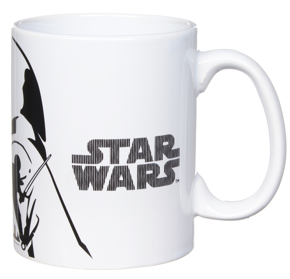Star Wars Кружка детская Белое и черное 500 млSWC01-21 Star Wars Кружка детская Белое и черное 500 млSWC01-21Детская кружка Star Wars Белое и черное станет отличным подарком для любого фаната знаменитой саги. Она выполнена из керамики и оформлена рисунком со стилизованным изображением Дарта Вейдера. Большая ручка обеспечит удобство использования.Объем кружки: 500 мл.Подходит для использования в посудомоечной машине и СВЧ-печи.