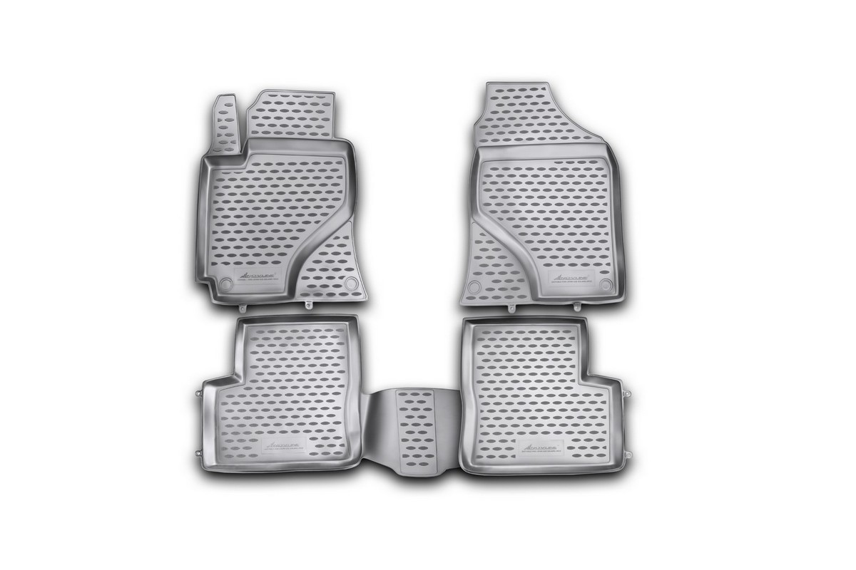 Набор автомобильных ковриков Novline-Autofamily для Lifan 620 Solano 2010-, в салон, 4 шт. NLC.73.02.210khNLC.73.02.210kh Набор автомобильных ковриков Novline-Autofamily для Lifan 620 Solano 2010-, в салон, 4 шт. NLC.73.02.210khNLC.73.02.210khНабор автомобильных ковриков Novline-Autofamily, изготовленный из полиуретана, состоит из 4 ковриков, которые учитывают все особенности каждой модели автомобиля и полностью повторяют контуры пола. Полиуретановые автомобильные коврики для салона произведены из высококачественного материала, который держит форму, прочный и не пачкает обувь. Коврики в салон не только улучшат внешний вид салона вашего автомобиля, но и надежно уберегут его от пыли, грязи и сырости, а значит, защитят кузов от коррозии. Полиуретановые коврики для автомобиля гладкие, приятные и не пропускают влагу. Ковры для автомобилей надежно крепятся на полу и не скользят, что очень важно во время движения. Чистятся коврики очень просто: как при помощи автомобильного пылесоса, так и различными моющими средствами. Набор подходит для Lifan 620 Solano с 2010 года выпуска.