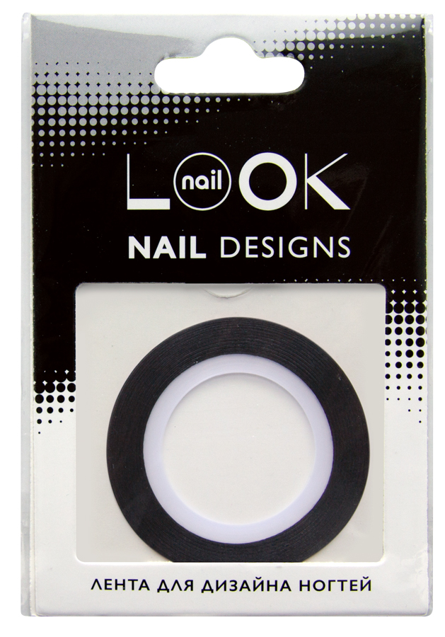 nailLOOK Лента для дизайна ногтей Stripping tape50222 nailLOOK Лента для дизайна ногтей Stripping tape50222Striping tape Лента для дизайна ногтей, черный. Лента - очень простой в использовании материал для создания эффектных и неповторимых дизайнов. Ленту можно использовать двумя способами,как декоративный элемент дизайна, идеально сочетается с эмалевыми лаками или в качестве вспомогательного материала для создания дизайна с геометрическими рисунками. Нанесите цветной лак.Дайте высохнуть. Приклейте ленту на ноготь. Нанесите лак поверх ленты. Аккуратно удалите ленту пока лак не высох. Нанесите топовое покрытие.