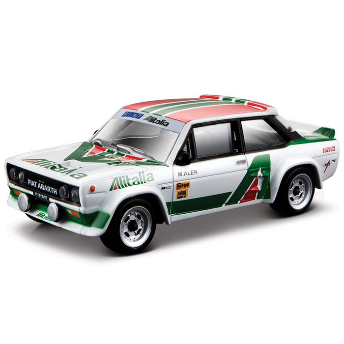 Bburago Модель автомобиля Fiat 131 Abarth abarth tales толстовка