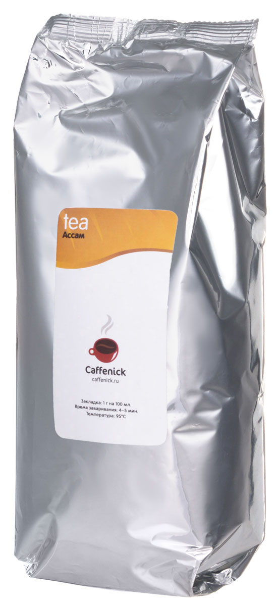 Caffenick Ассам черный листовой чай, 500 г4610001572862 Caffenick Ассам черный листовой чай, 500 г4610001572862Черный чай Caffenick Ассам обладает прекрасным медовым ароматом. Терпкий и крепкий, он прекрасно подходит для завтрака или употребления с молоком. Этот чай отлично взбодрит утром и освежит в течение дня.
