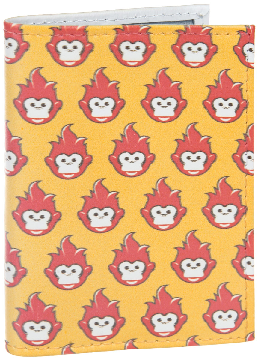 Визитница Много огненных обезьян. VIZIT307