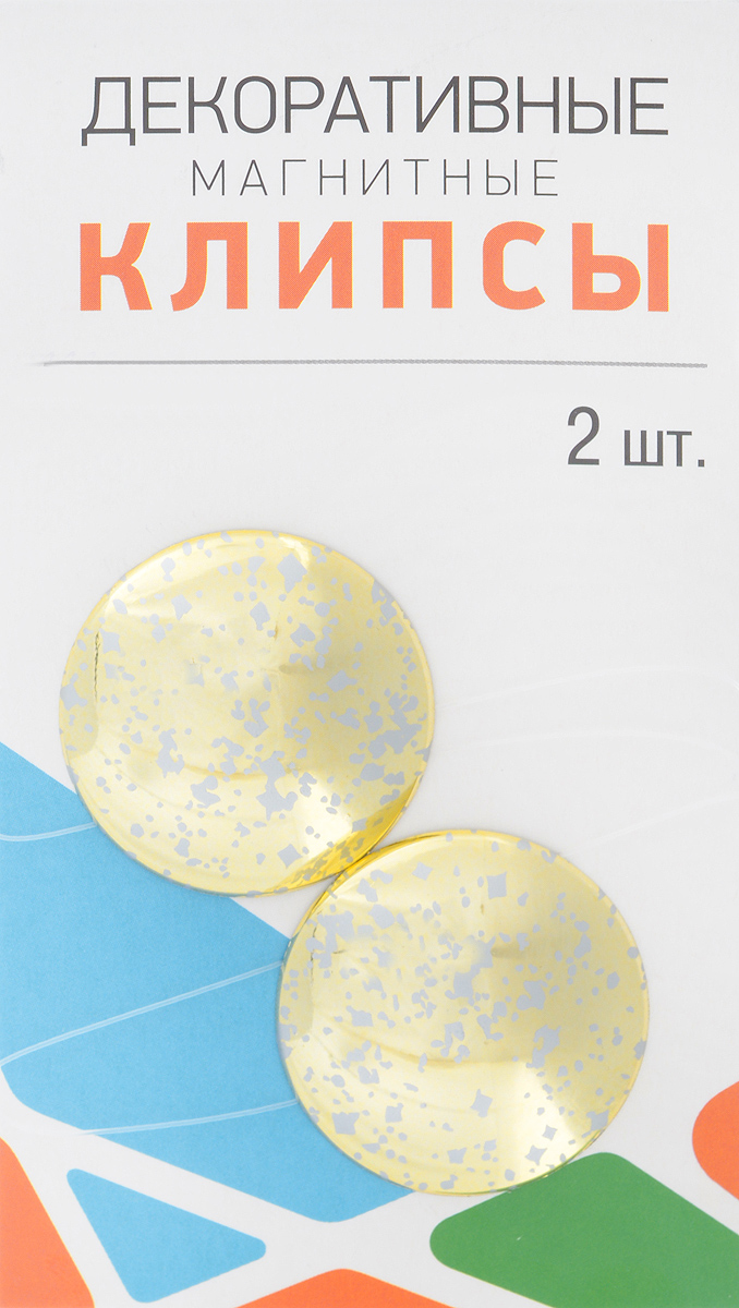Клипсы магнитные для штор SmolTtx Пятна, с леской, цвет: золотистый, длина 33,5 см, 2 шт544091_2В3 Клипсы магнитные для штор SmolTtx Пятна, с леской, цвет: золотистый, длина 33,5 см, 2 шт544091_2В3Магнитные клипсы SmolTtx Пятна предназначены для придания формы шторам. Изделие представляет собой соединенные леской два элемента, на внутренней поверхности которых расположены магниты.С помощью такой клипсы можно зафиксировать портьеры, придать им требуемое положение, сделать складки симметричными или приблизить портьеры, скрепить их.Следует отметить, что такие аксессуары для штор выполняют не только практическую функцию, но также являются одной из основных деталей декора, которая придает шторам восхитительный, стильный внешний вид. Длина клипсы (с учетом лески): 33,5 см.Диаметр клипсы: 3,5 см.