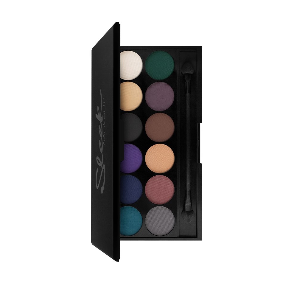 SLEEK MAKEUP Тени для век в палетке EYESHADOW PALETTE I-DIVINE (12 тонов) Ultra Mattes V2 731, 12гр96040836 SLEEK MAKEUP Тени для век в палетке EYESHADOW PALETTE I-DIVINE (12 тонов) Ultra Mattes V2 731, 12гр96040836Легендарные палитры i-Divine от Sleek MakeUp состоят из 12 оттенков супер-пигментированных, стойких теней для век на минеральной основе. Тени для век Sleek MakeUp способны своим разнообразием удовлетворить самый взыскательный вкус