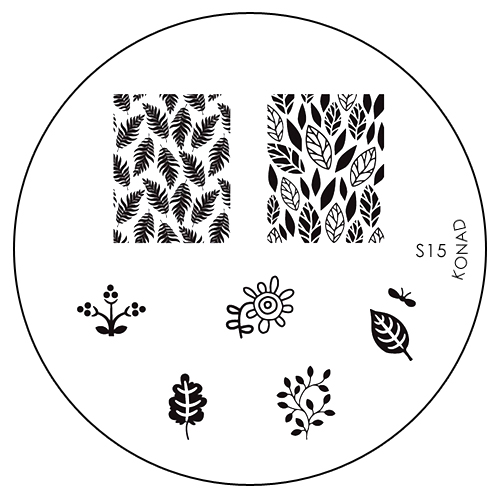 Konad Печатная форма (диск) S15 image plateSN-IPM-S15 Konad Печатная форма (диск) S15 image plateSN-IPM-S15Диск для стемпинга. Теперь создавать дизайны на ногтях стало очень просто