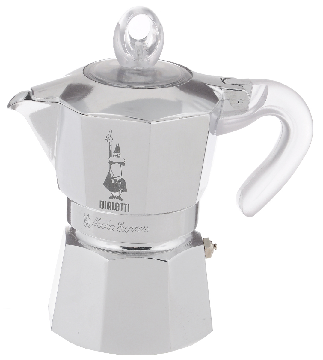 Гейзерная кофеварка Bialetti Moka Glossy, цвет: стальной, на 3 чашки4232 Гейзерная кофеварка Bialetti Moka Glossy, цвет: стальной, на 3 чашки4232Компактная гейзерная кофеварка Bialetti Moka Glossy изготовлена из высококачественного алюминия. Объема кофе хватает на 3 чашки. Изделие оснащено удобной ручкой из пластика.Принцип работы такой гейзерной кофеварки - кофе заваривается путем многократного прохождения горячей воды или пара через слой молотого кофе. Удобство кофеварки в том, что вся кофейная гуща остается во внутренней емкости. Гейзерные кофеварки пользуются большой популярностью благодаря изысканному аромату. Кофе получается крепкий и насыщенный. Теперь и дома вы сможете насладиться великолепным эспрессо. Подходит для газовых, электрических и стеклокерамических плит. Нельзя мыть в посудомоечной машине. Высота (с учетом крышки): 17 см.