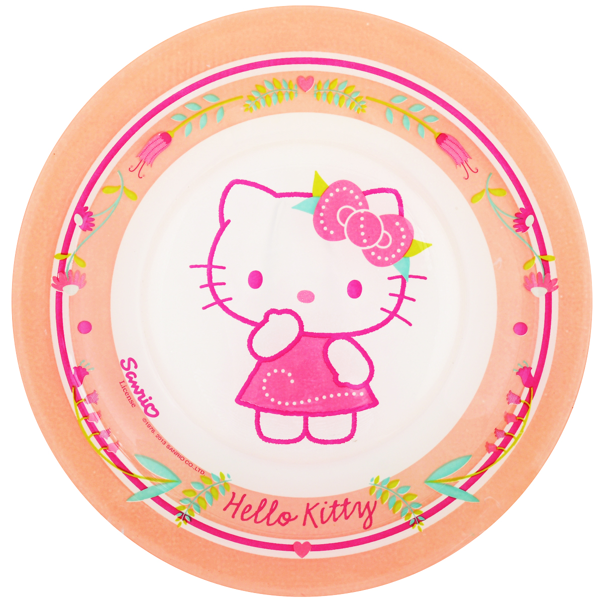 Тарелка десертная Luminarc Hello Kitty. Nordic Flower, диаметр 19,5 смJ0036 Тарелка десертная Luminarc Hello Kitty. Nordic Flower, диаметр 19,5 смJ0036Десертная тарелка Luminarc Hello Kitty. Nordic Flower, изготовленная из ударопрочного стекла, имеет изысканный внешний вид. Такая тарелка прекрасно подходит как для торжественных случаев, так и для повседневного использования. Идеальна для подачи десертов, пирожных, тортов и многого другого. Она прекрасно оформит стол и станет отличным дополнением к вашей коллекции кухонной посуды. Диаметр тарелки: 19,5 см.