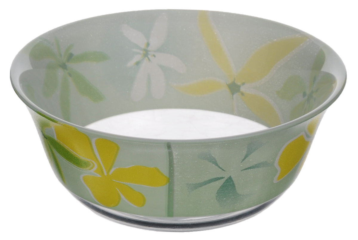 Салатник Luminarc Green Ode, диаметр 12 смJ1363 Салатник Luminarc Green Ode, диаметр 12 смJ1363Салатник Luminarc Green Ode, выполненный из ударопрочного стекла, декорирован изображением цветов. Изящный дизайн придется по вкусу и ценителям классики, и тем, кто предпочитает утонченность. Салатник Luminarc Green Ode идеально подойдет для сервировки стола и станет отличным подарком к любому празднику.Диаметр (по верхнему краю): 12 см.Высота стенки: 5,5 см.