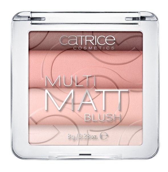 CATRICE Румяна Multi Matt Blush 010 Love, Rosie!, 8гр54472 CATRICE Румяна Multi Matt Blush 010 Love, Rosie!, 8гр54472Четыре матовых, идеально подобранных оттенка объединены в одной палетке румян. Для создания эффекта здорового, свежего румянца на щеках, легкую и деликатную пудровую текстуру лучше наносить с помощью широкой кисти. Каждый из оттенков румян можно использовать как самостоятельно, так и смешивая друг с другом для получения уникального, подходящего именно Вам тона