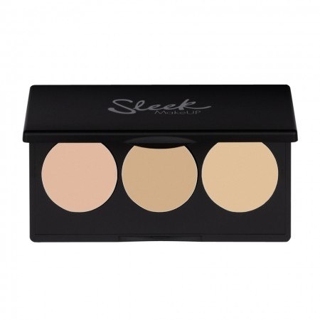 SLEEK MAKEUP Корректор и Консилер CORRECT AND CONCEAL 01, 36гр96040669 SLEEK MAKEUP Корректор и Консилер CORRECT AND CONCEAL 01, 36гр96040669Потрясающая палетка Corrector and Concealer от Sleek MakeUP объединяет в себе сразу три продукта: корректор, консилер и пудру, что вкупе с компактным размером упаковки и наличием большого зеркала делает ее не только универсальным помощником для коррекции мелких недостатков кожи