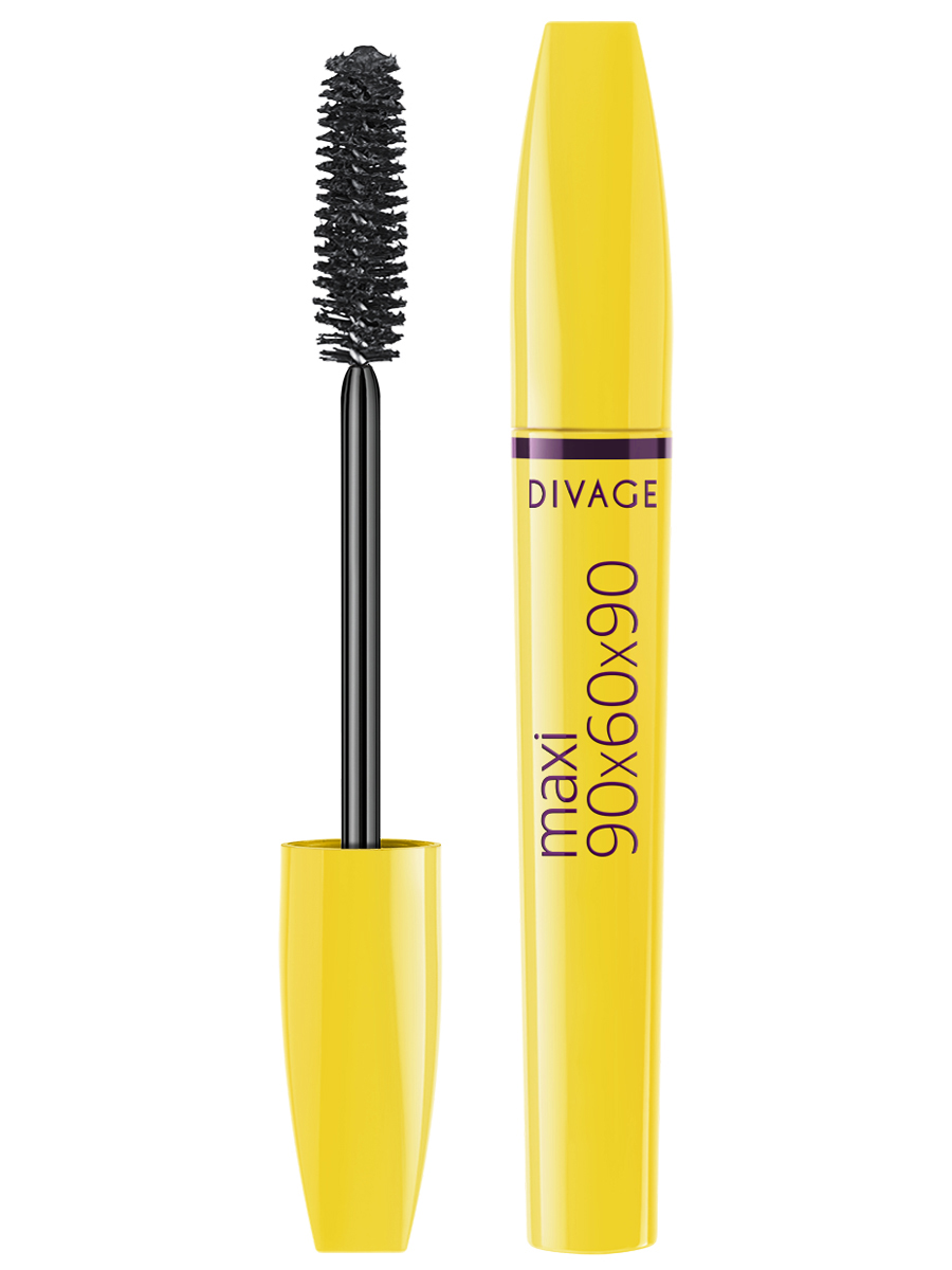 DIVAGE Тушь для ресниц 90х60х90 MAXI, тон № 9101, 10 мл216905 DIVAGE Тушь для ресниц 90х60х90 MAXI, тон № 9101, 10 мл216905Хочешь максимального объема для ресниц и как можно быстрее, тогда твой выбор - тушь 90х60х90 MAXI! Мгновенный объем уже при первом прикосновении щеточки. Инновационная объемная кисточка MAXI наращивает экстра объем и длину ресниц. За счет длинных ворсинок щеточки ты можешь максимально распахнуть ресницы. Твой взгляд выразительный и впечатляющий. Формула туши с натуральным воском и сферическими микрочастицами увеличивает в объеме каждую ресничку и создает эффект супер объемных ресниц с первого взмаха.Инновационная объемная кисточка MAXI наращивает экстра объем и длину ресниц.