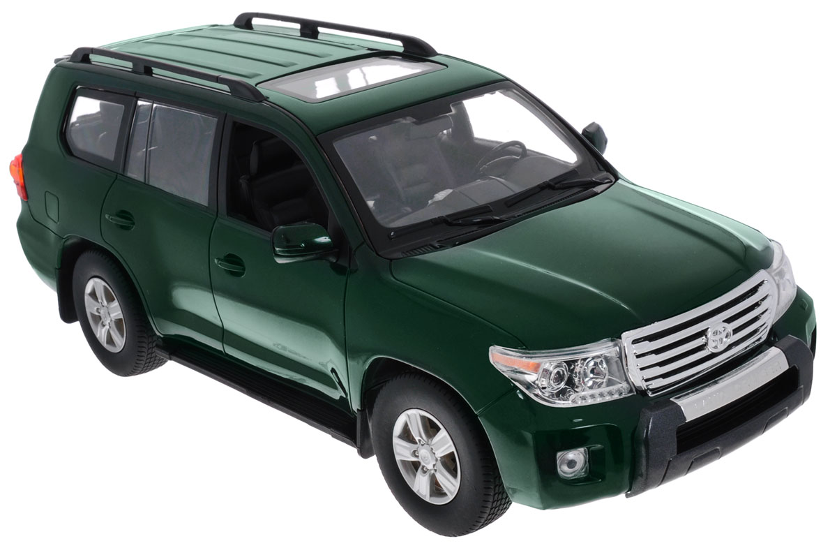Rastar Радиоуправляемая модель Toyota Land Cruiser цвет темно-зеленый