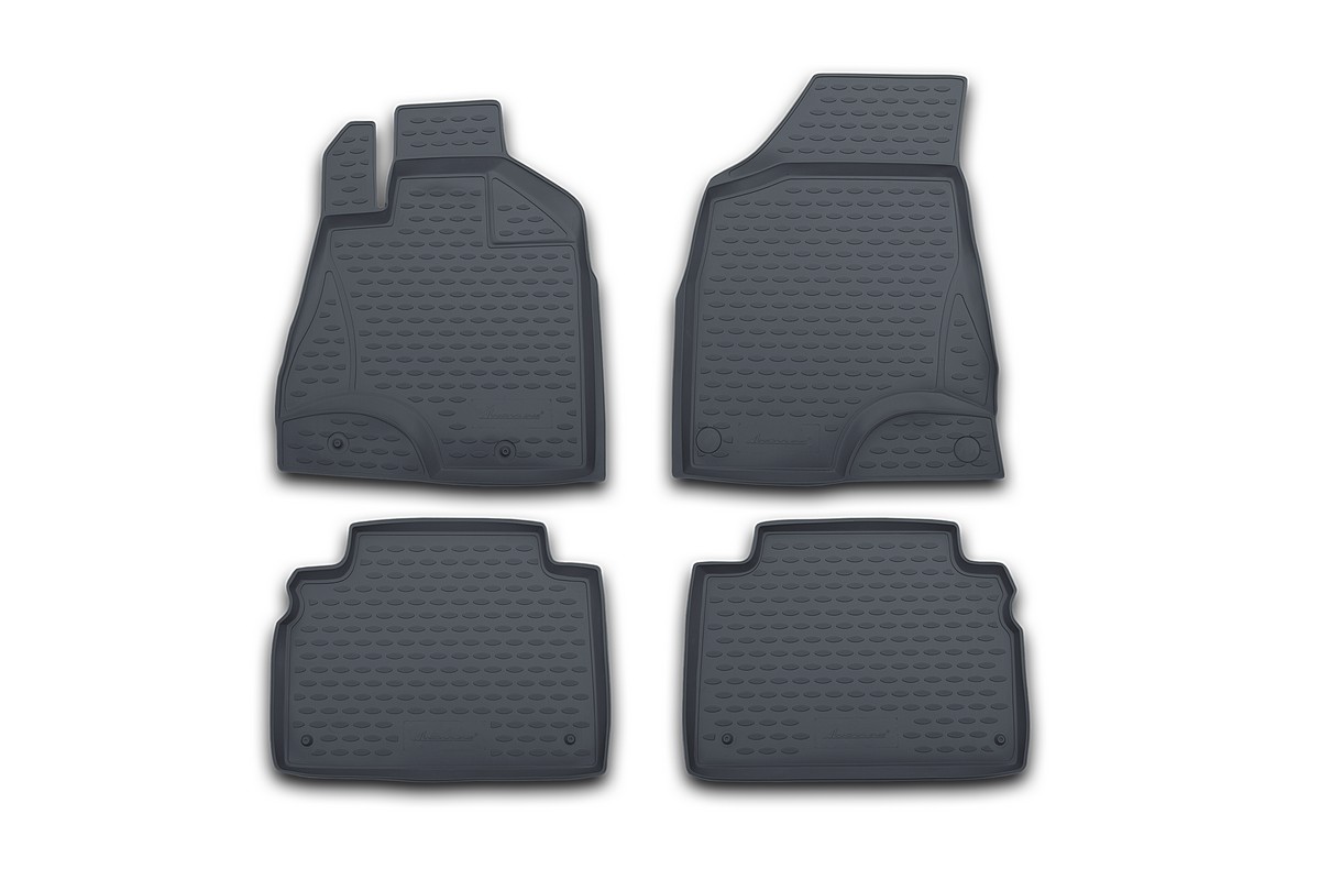Коврики в салон LAND ROVER Freelander 2007-01/2013, 4 шт. (полиуретан, серые)NLC.28.02.211 Коврики в салон LAND ROVER Freelander 2007-01/2013, 4 шт. (полиуретан, серые)NLC.28.02.211Коврики в салон не только улучшат внешний вид салона вашего автомобиля, но и надежно уберегут его от пыли, грязи и сырости, а значит, защитят кузов от коррозии. Полиуретановые коврики для автомобиля гладкие, приятные и не пропускают влагу. Автомобильные коврики в салон учитывают все особенности каждой модели и полностью повторяют контуры пола. Благодаря этому их не нужно будет подгибать или обрезать. И самое главное — они не будут мешать педалям.Полиуретановые автомобильные коврики для салона произведены из высококачественного материала, который держит форму и не пачкает обувь. К тому же, этот материал очень прочный (его, к примеру, не получится проткнуть каблуком).Некоторые автоковрики становятся источником неприятного запаха в автомобиле. С полиуретановыми ковриками Novline вы можете этого не бояться.Ковры для автомобилей надежно крепятся на полу и не скользят, что очень важно во время движения, особенно для водителя.Автоковры из полиуретана надежно удерживают грязь и влагу, при этом всегда выглядят довольно опрятно. И чистятся они очень просто: как при помощи автомобильного пылесоса, так и различными моющими средствами.